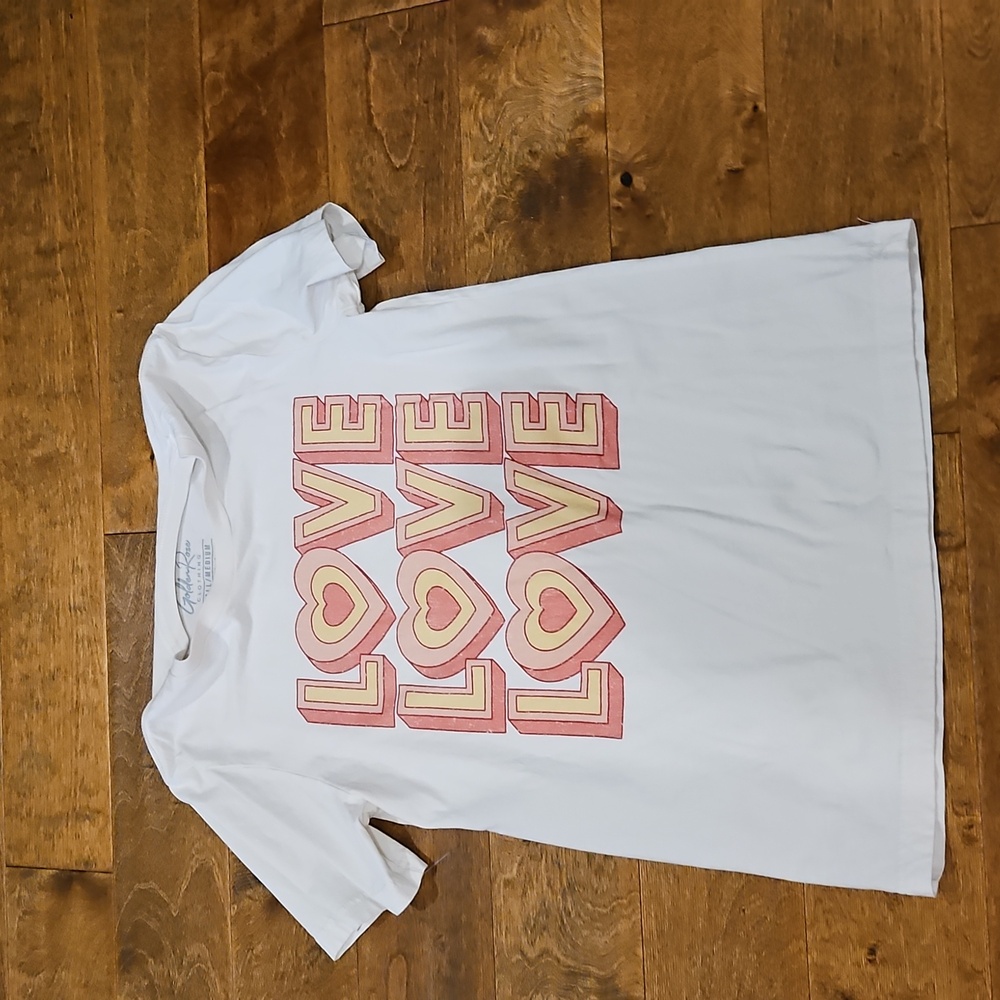 Golden Rose LOVE tee